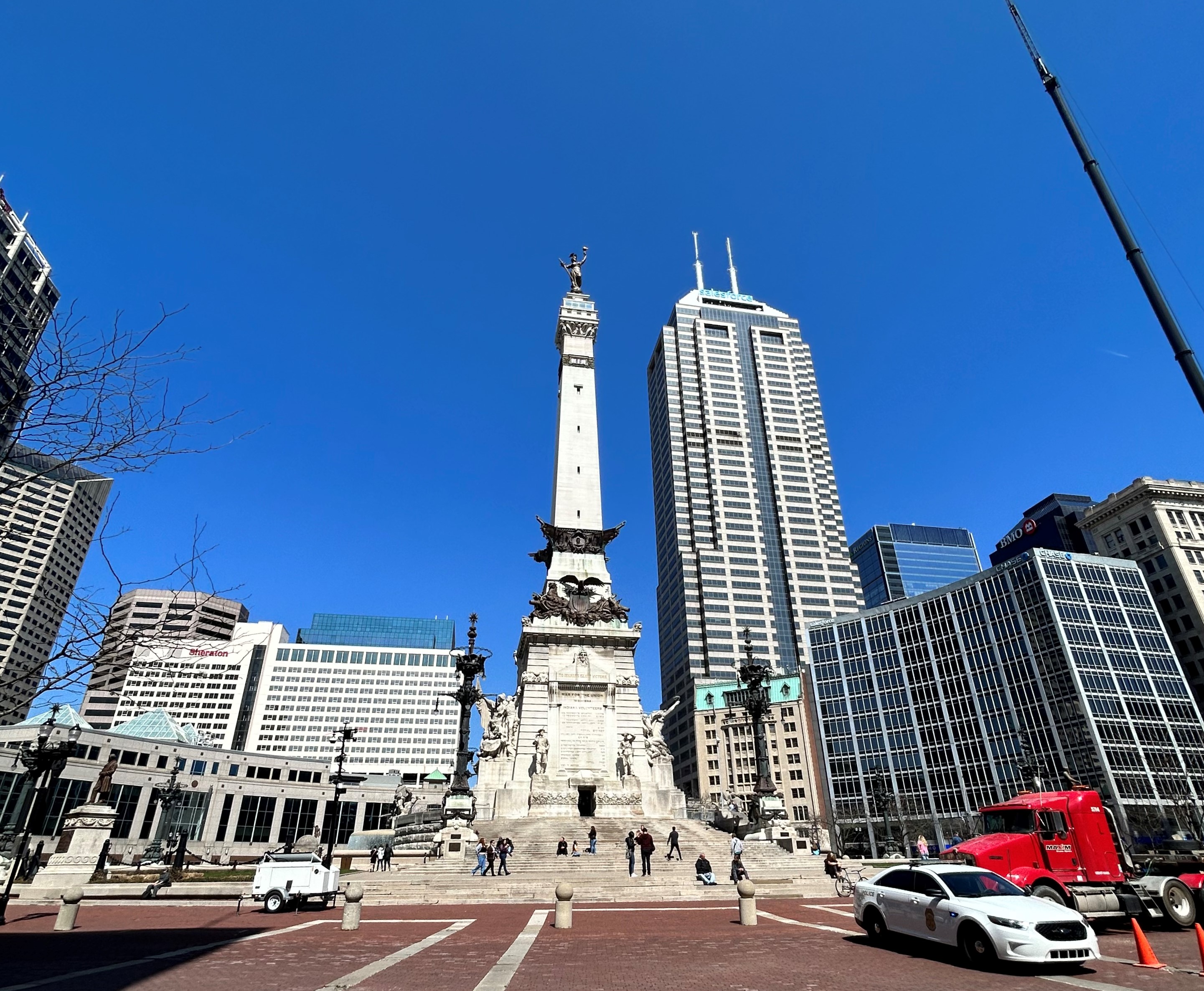 "Downtown Indianapolis"