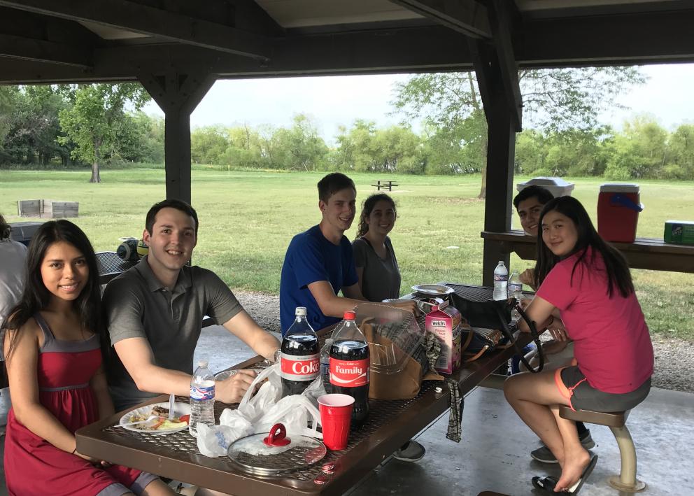 The Allgeier Group and friends enjoying a nice afternoon together.